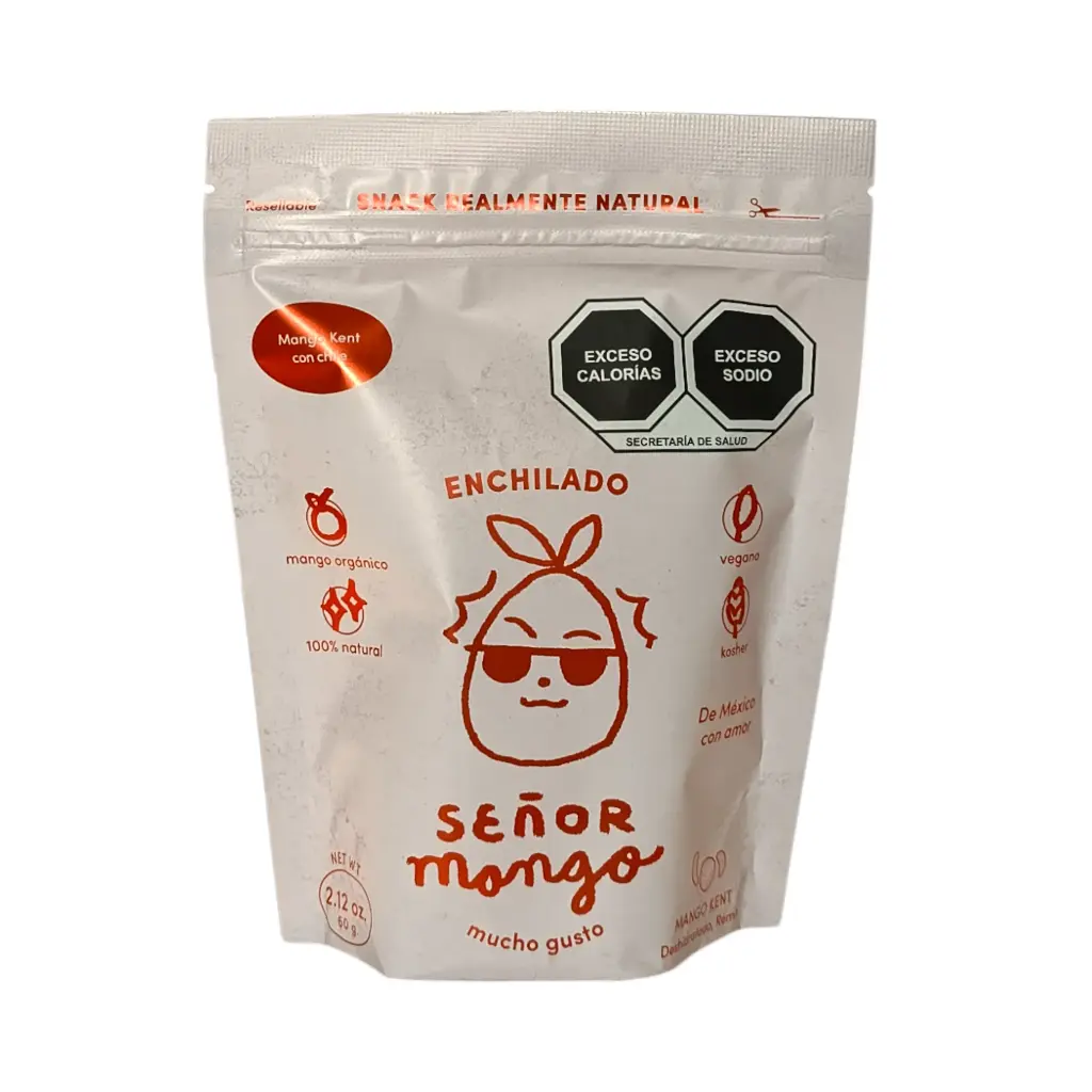 [7500464595218] Mango Kent deshidratado enchilado 60gr SEÑOR MANGO