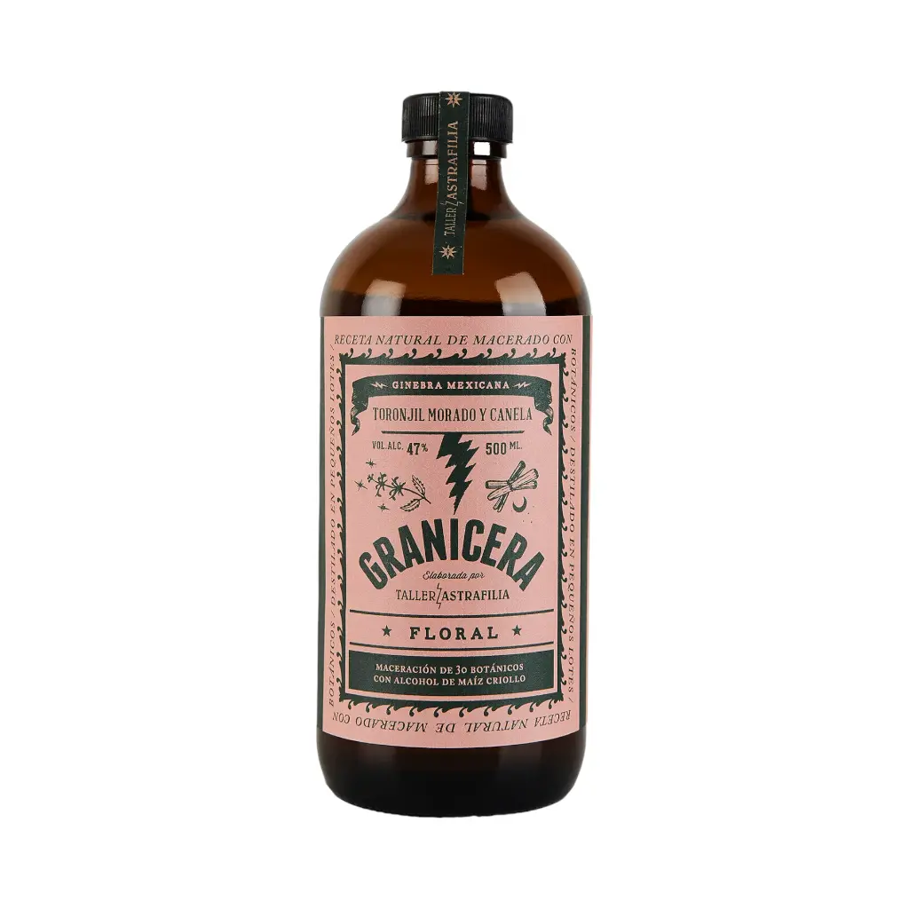 Ginebra floral con toronjil y canela 500ml GRANICERA