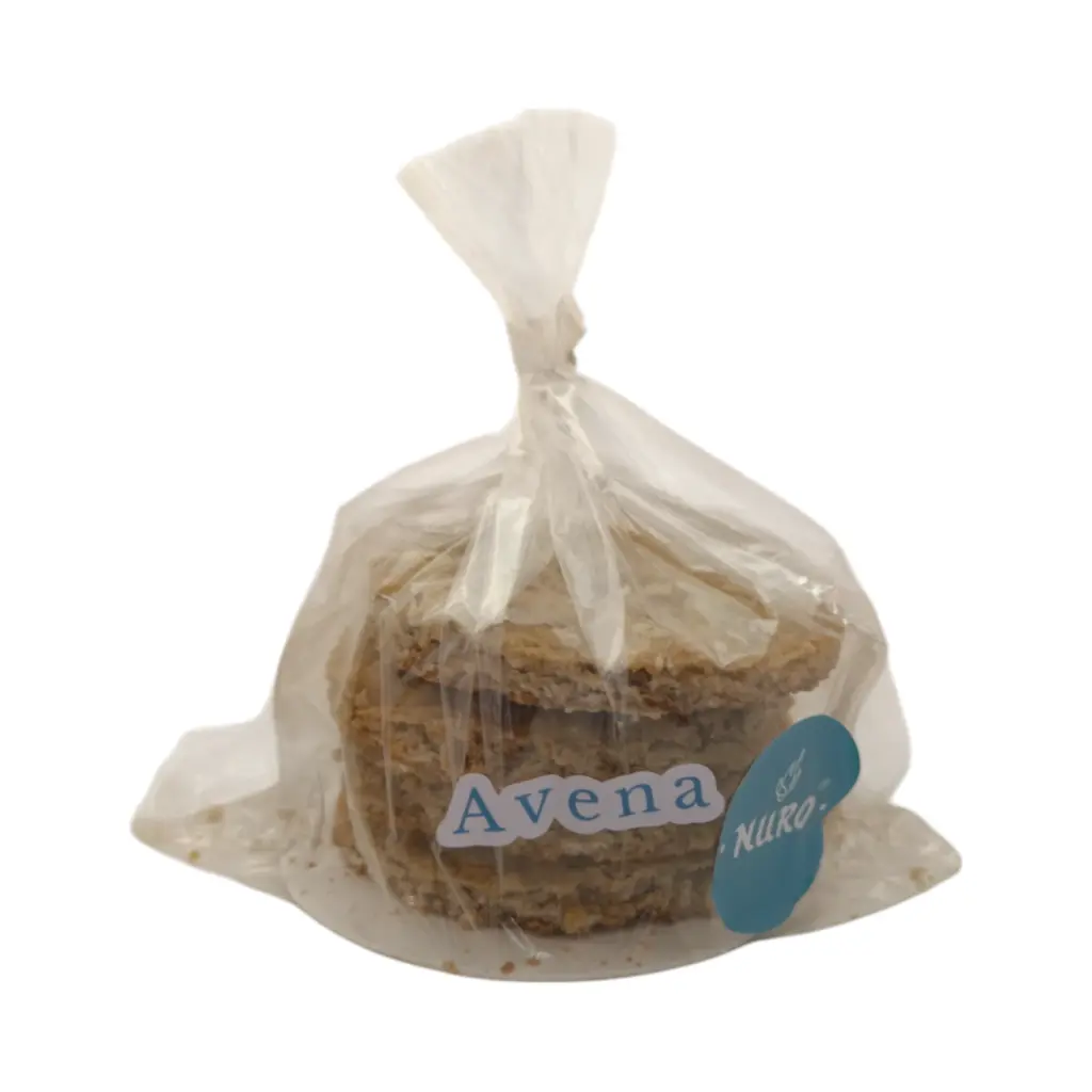 Galleta dulce de masa madre y avena 4 pz NURO