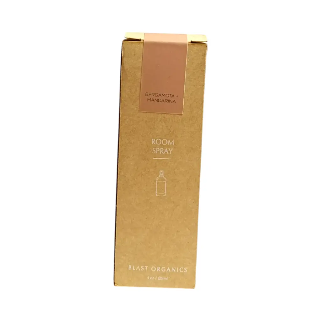Room spray bergamota y mandarina 125ml BLAST ORGANICS
