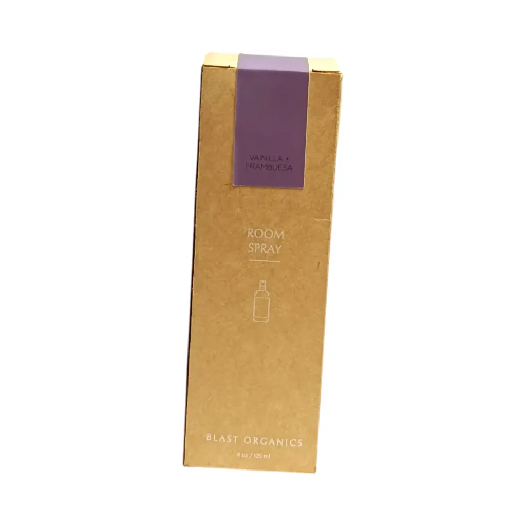 Room spray vainilla y frambuesa 125ml BLAST ORGANICS