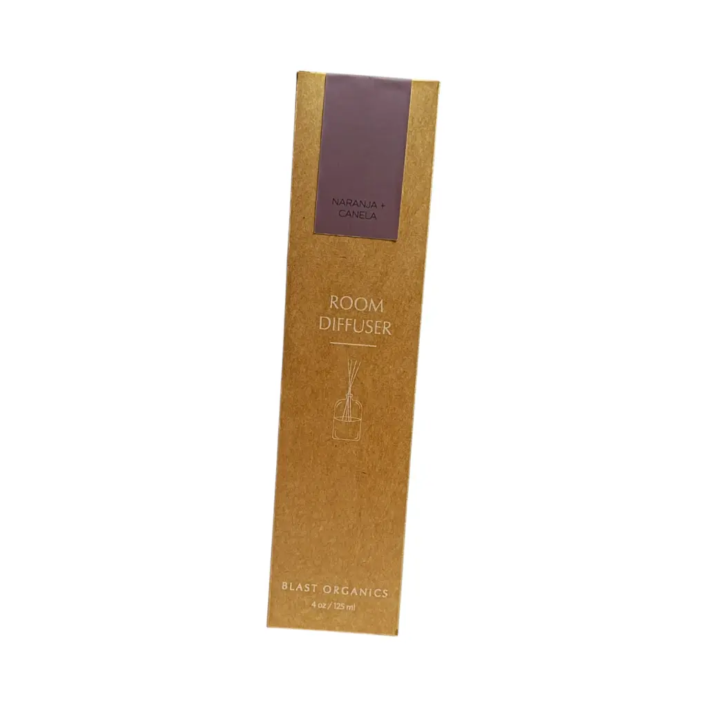 Difusor de varillas de naranja y canela 125ml BLAST ORGANICS