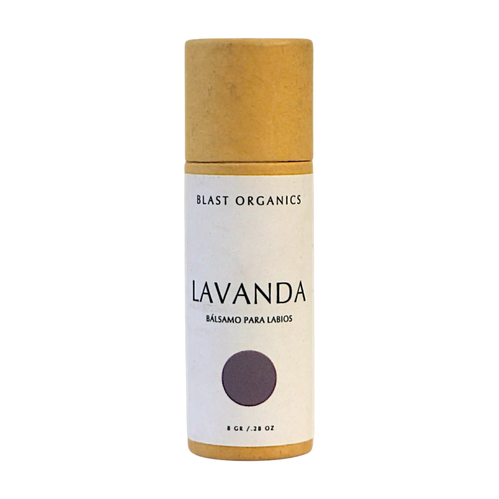 Bálsamo hidratante para labios de lavanda 8gr BLAST ORGANICS