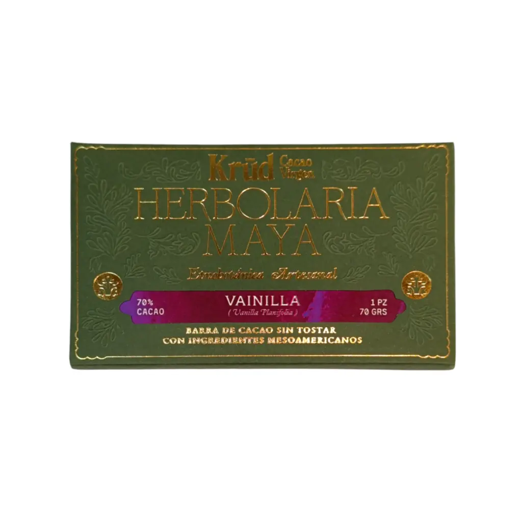 Barrita de cacao con vainilla 70gr KRUD