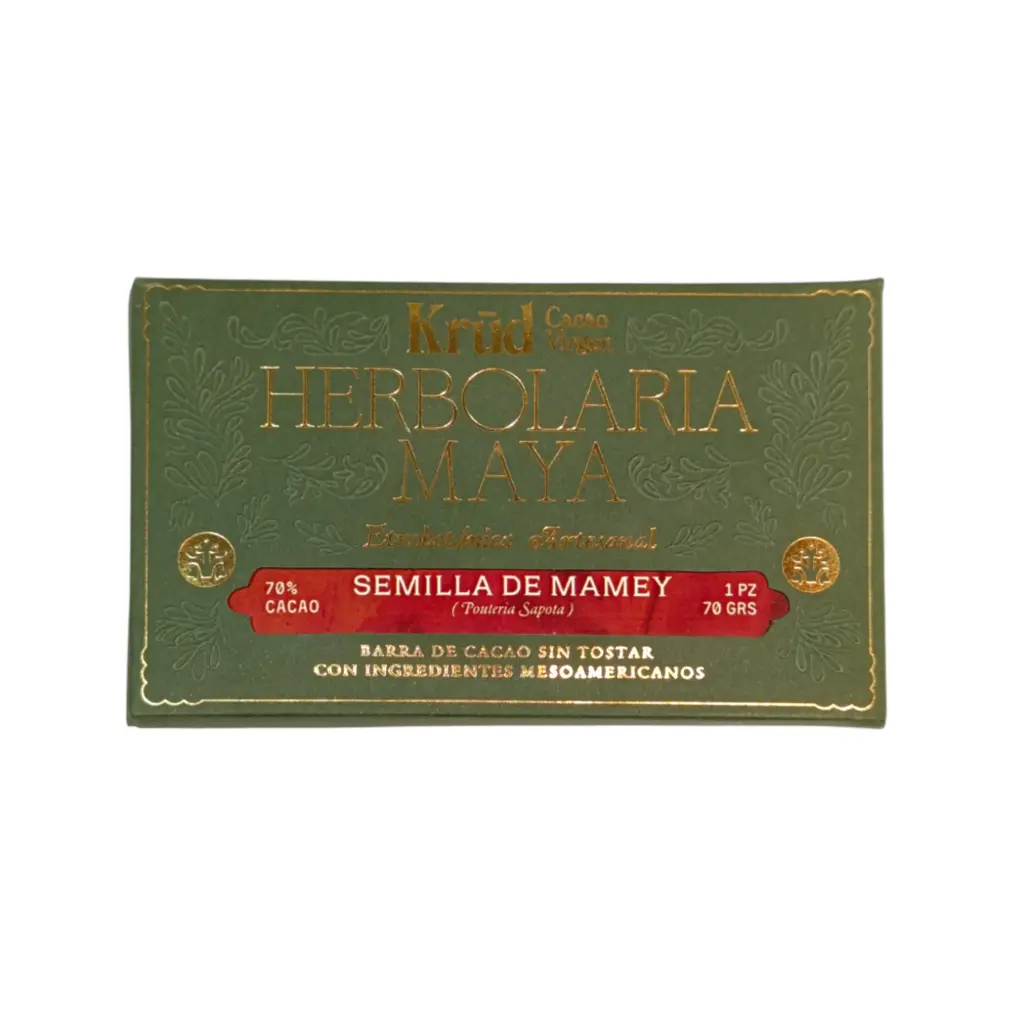 [7503028645268] Barrita de cacao con semilla de mamey 70gr KRUD