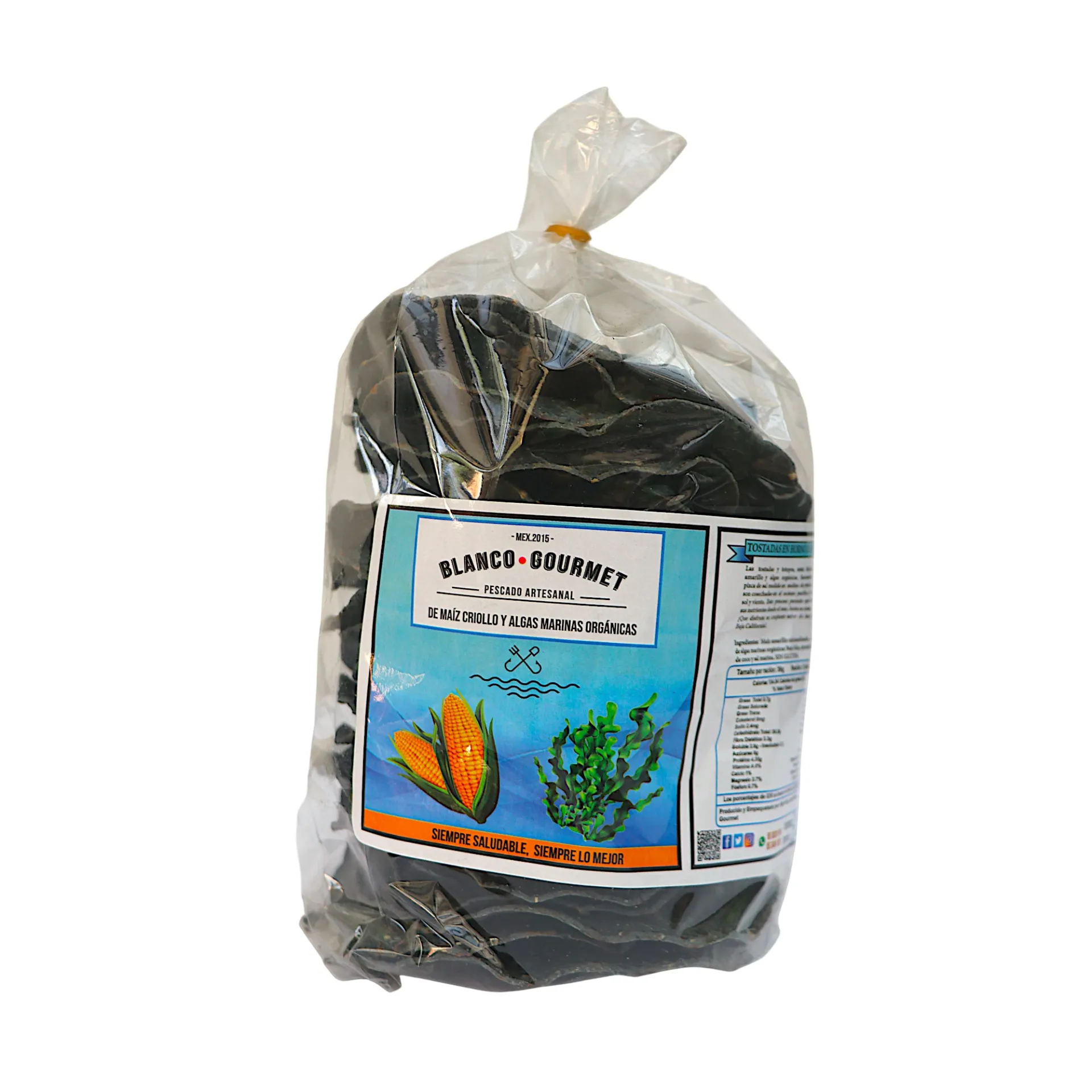 Tostadas de alga 340gr BLANCO GOURMET