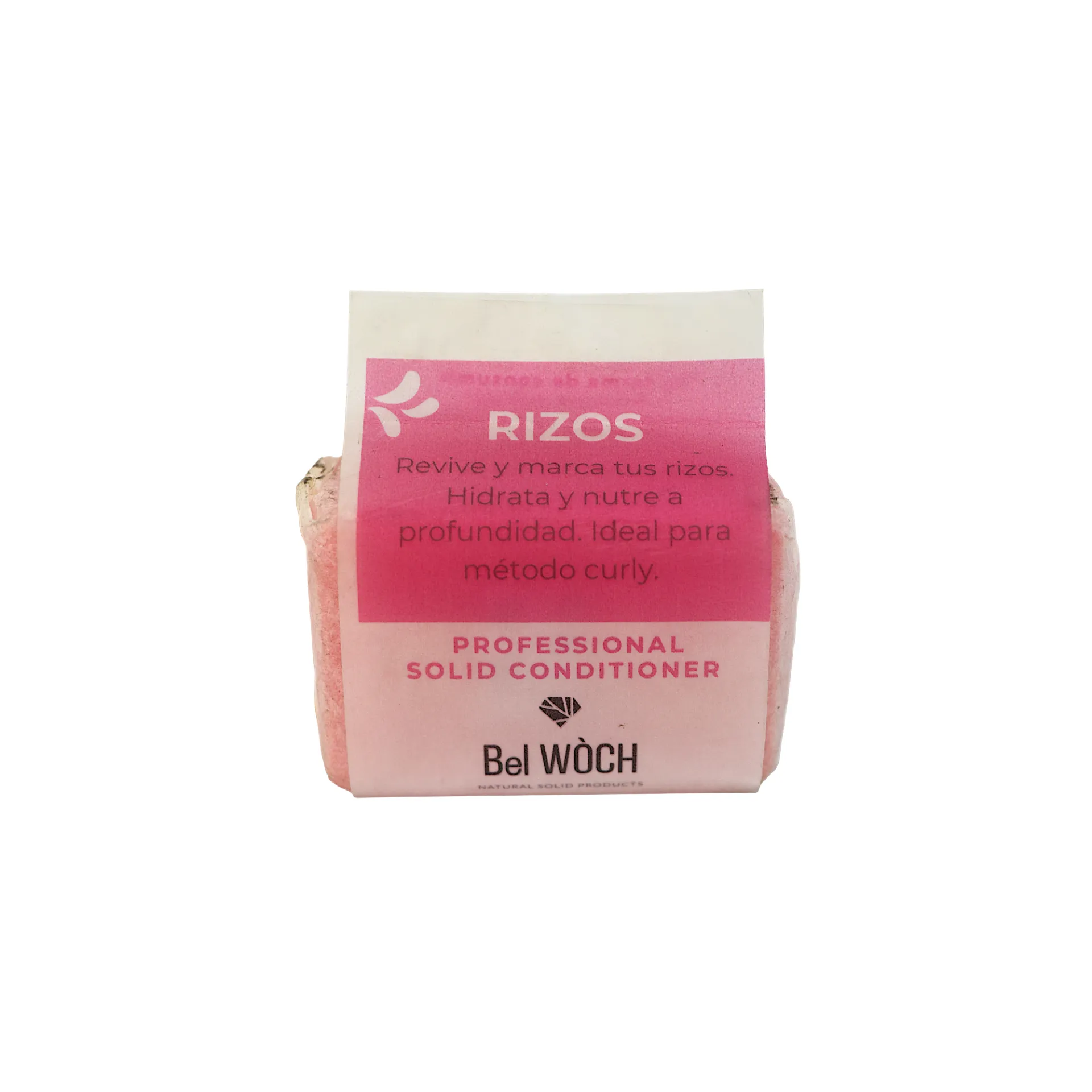 [7502295110004] Barra de shampoo sólido para cabello rizado 80gr BEL WOCH