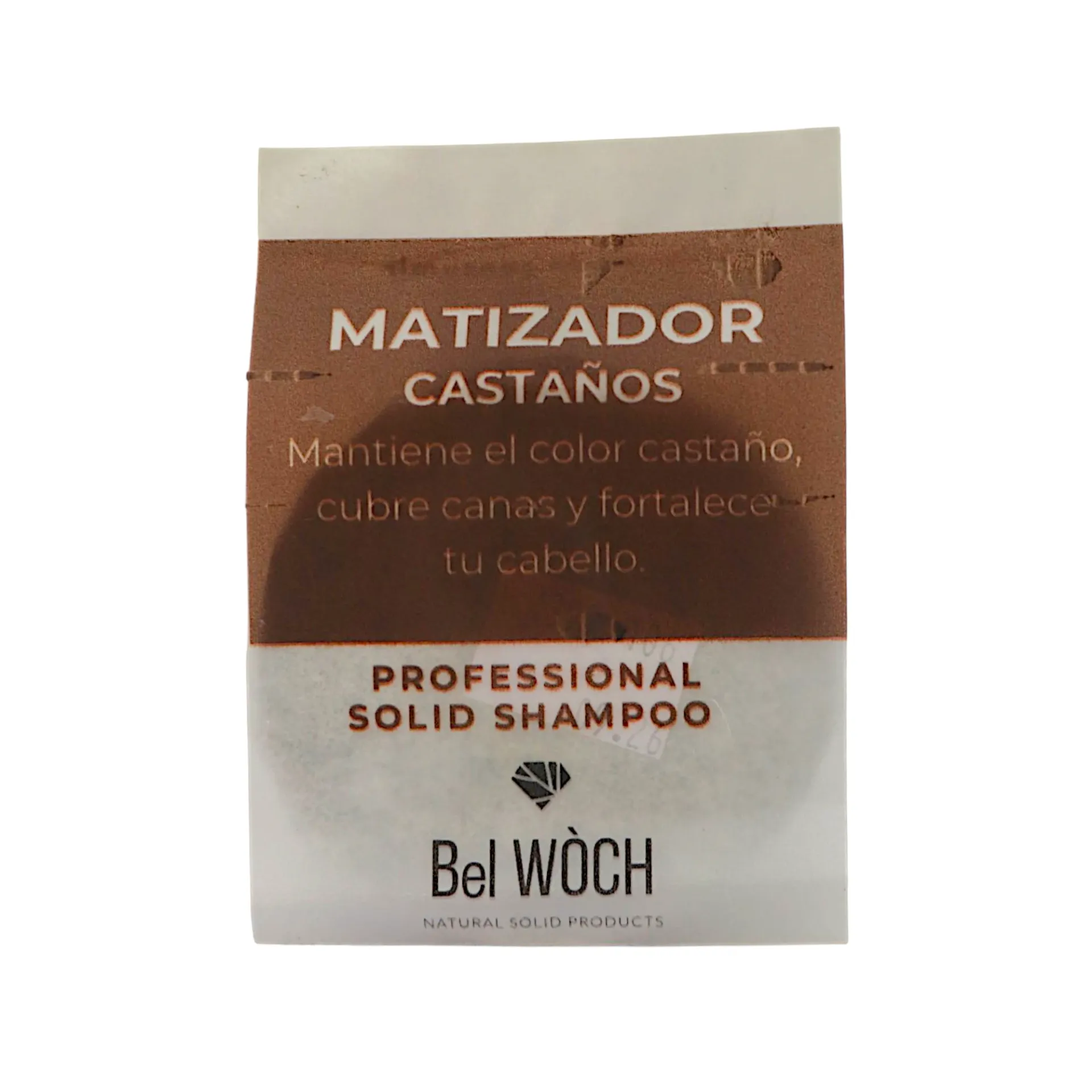 Shampoo matizador castaño 80gr BEL WOCH