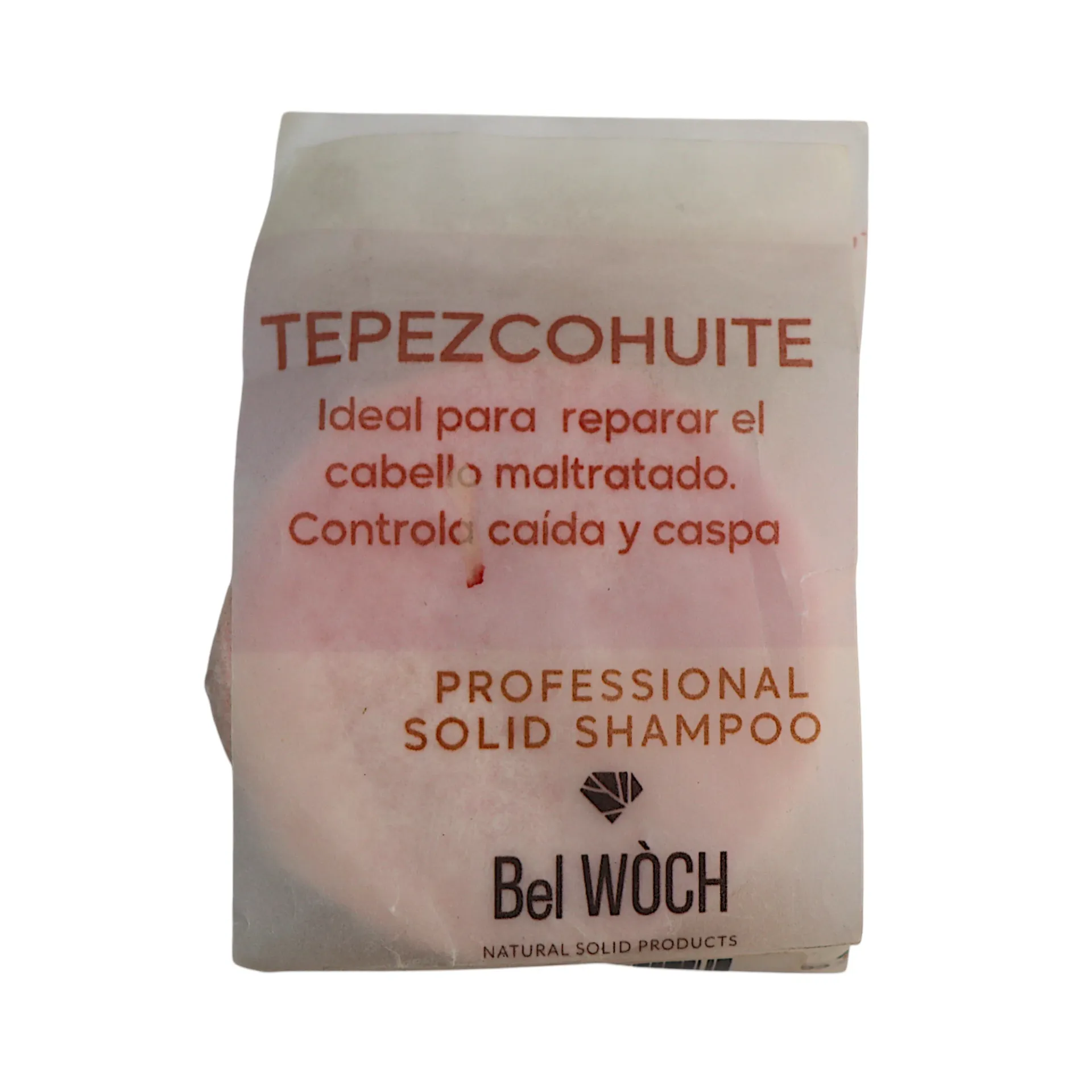 Shampoo de tepezcohuite 80gr BEL WOCH
