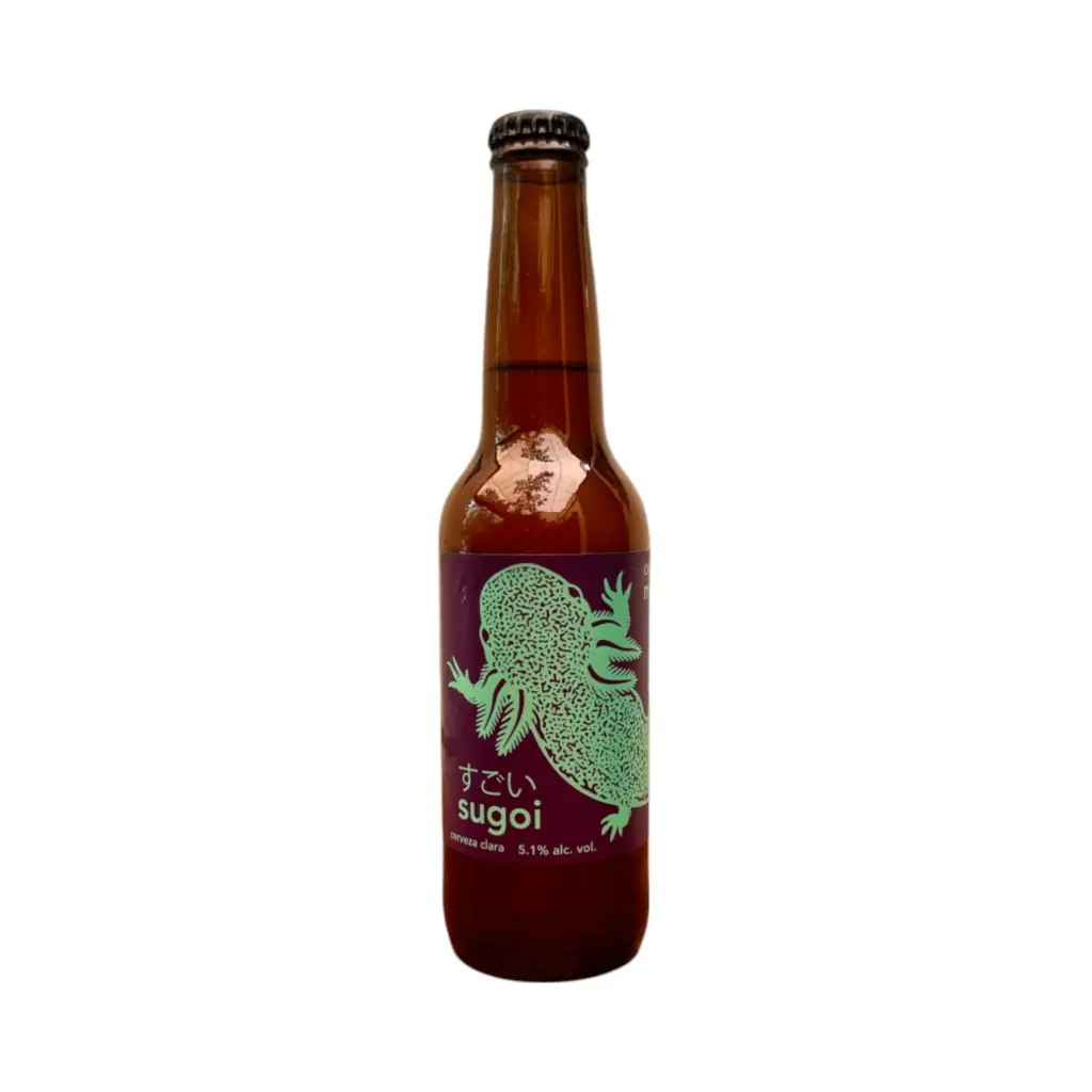Cerveza clara Sugoi 355ml MONSTRUO DE AGUA