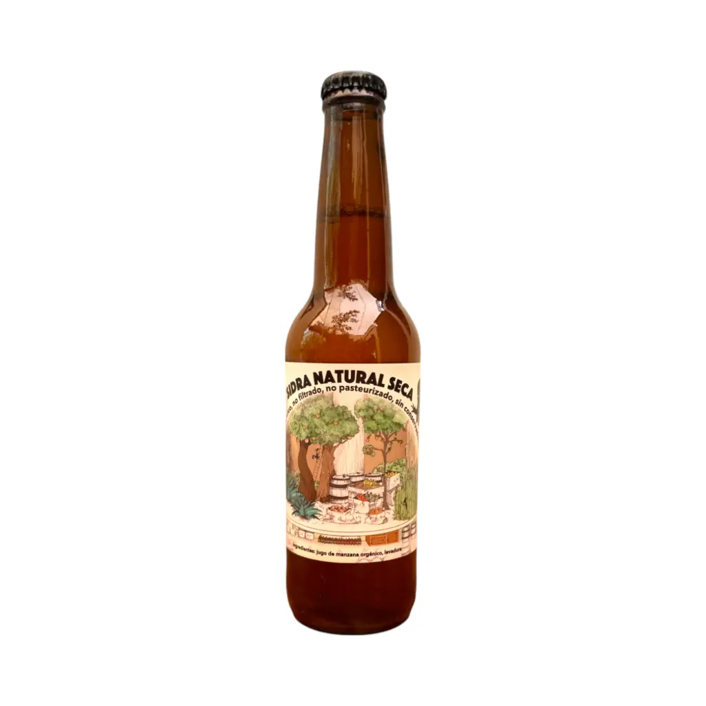 Sidra natural clásica 355ml MONSTRUO DE AGUA