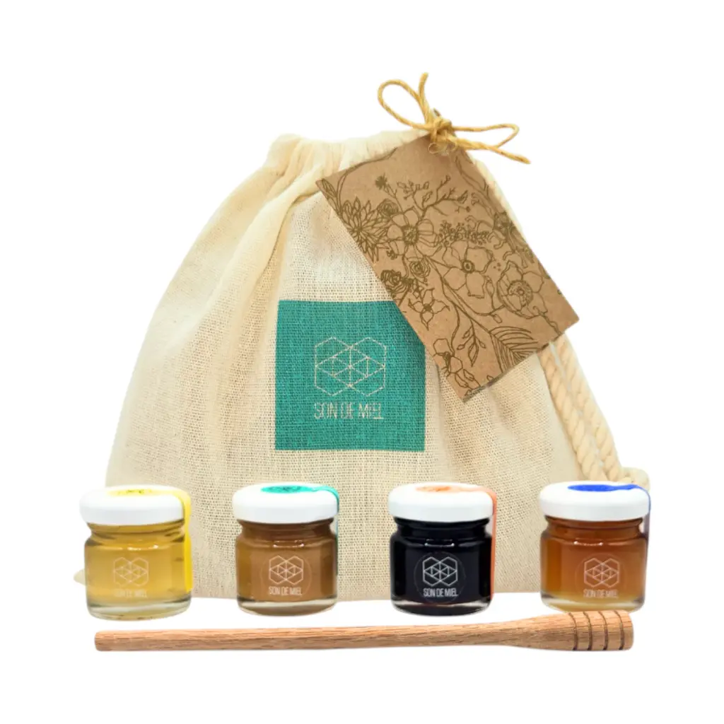 Kit mini 4 frascos de 30gr SON DE MIEL