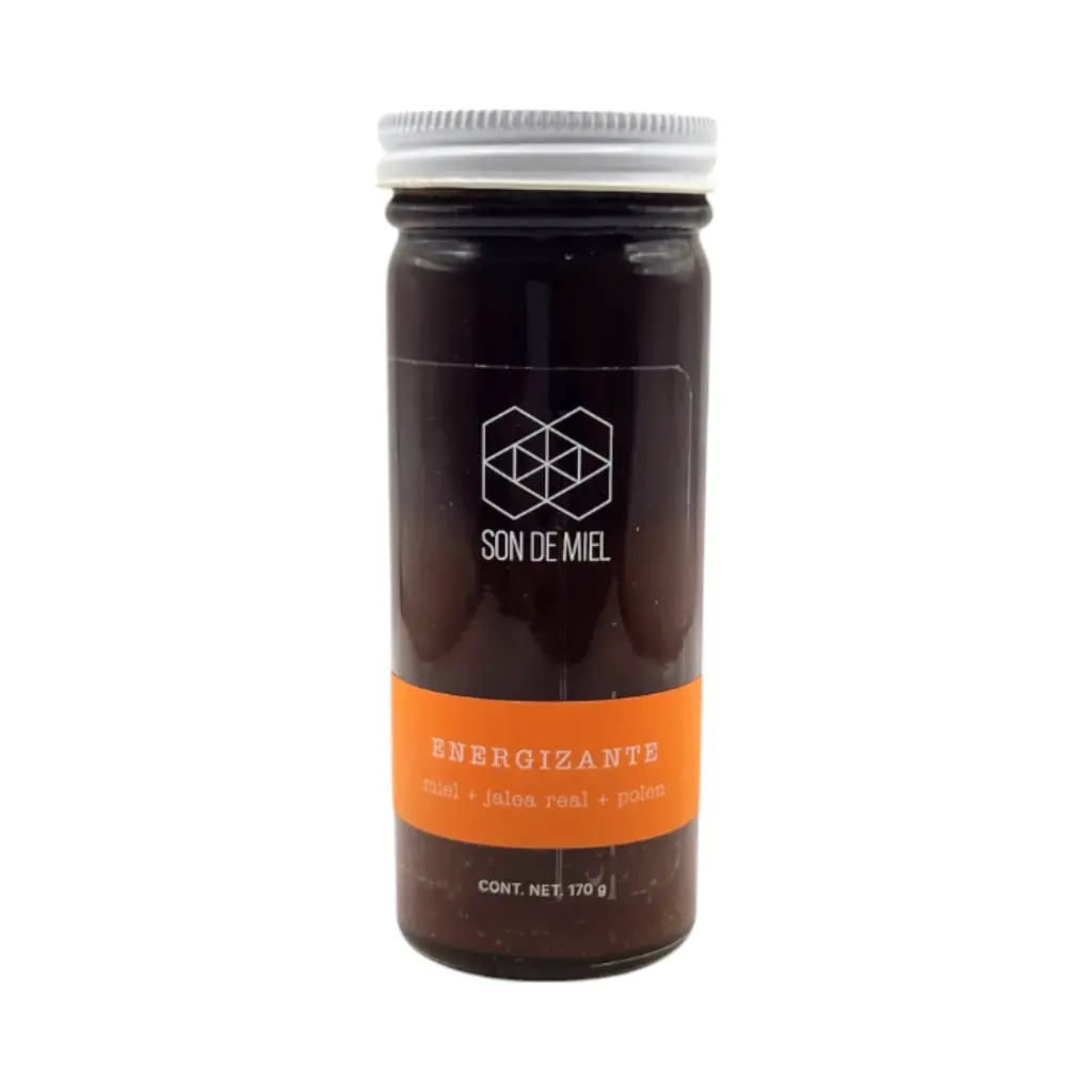 Energizante de miel, jalea real y polen 170gr SON DE MIEL