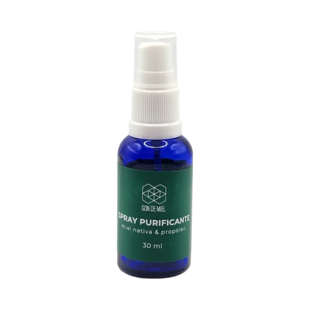 Spray purificante de miel nativa con propóleo 30ml SON DE MIEL