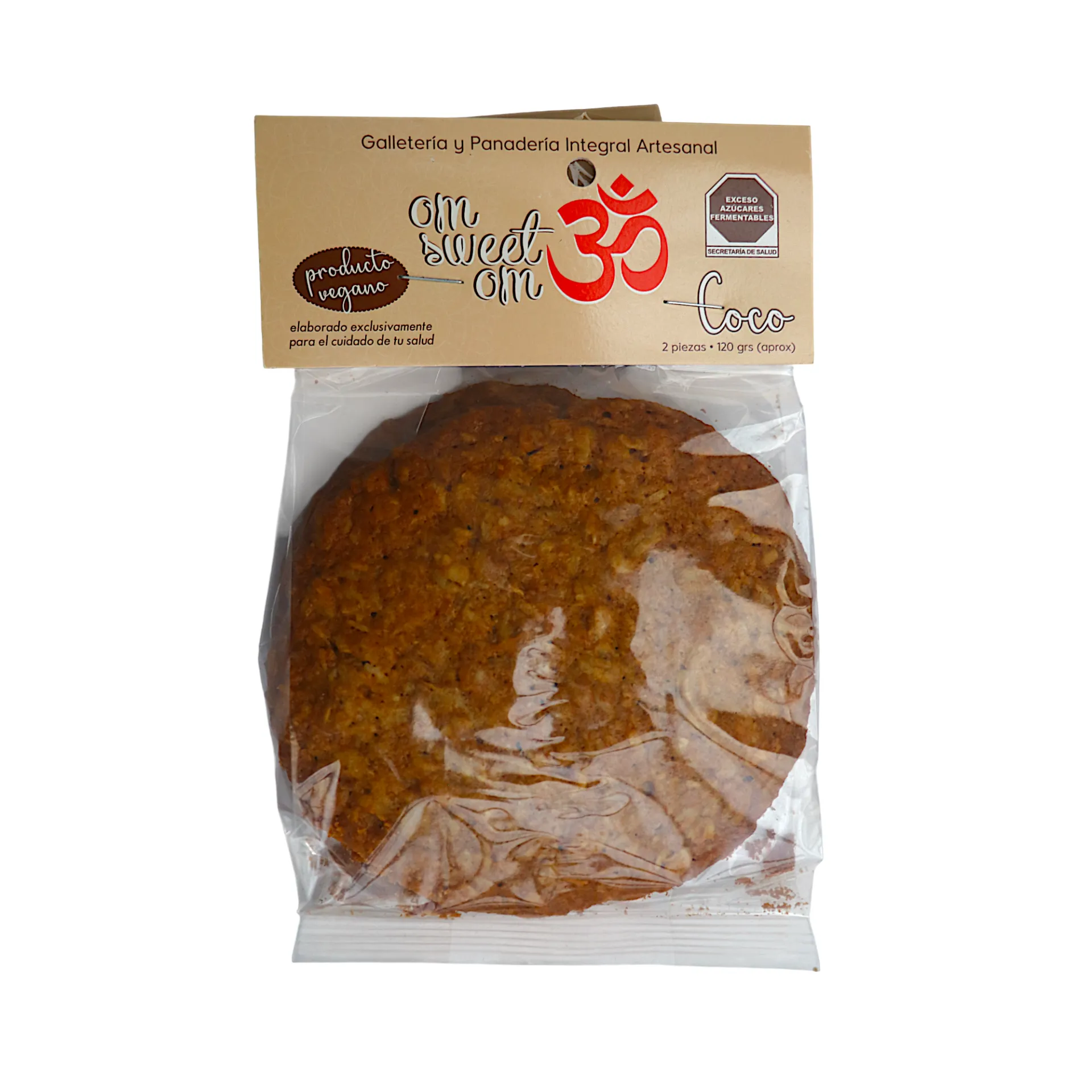[7500462588700] Galletas veganas de avena con coco 110gr SANO MUNDO