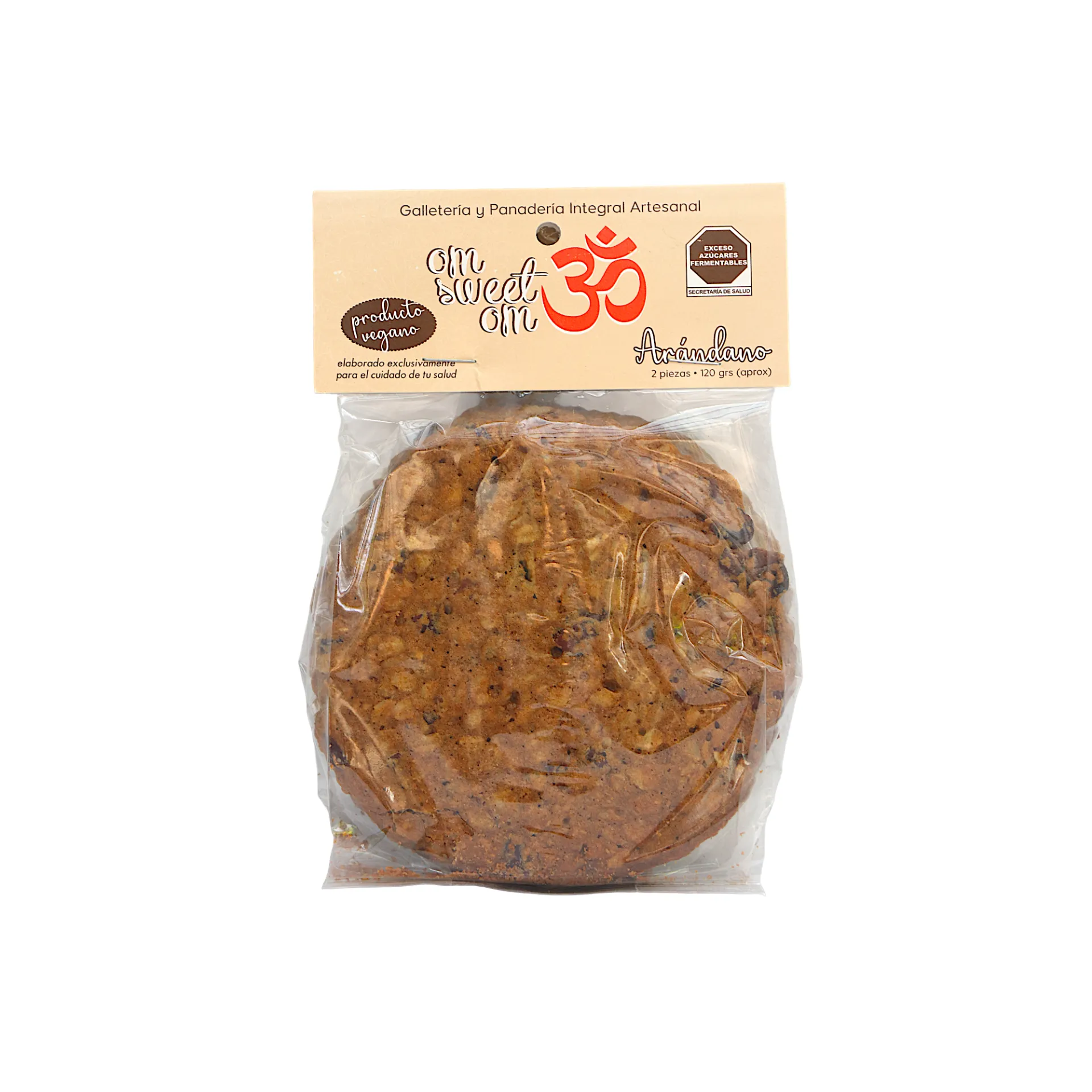 [7500462588670] Galletas veganas de avena con arándano 110gr SANO MUNDO