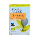 Té verde orgánico (16 sobres) FOUR O'CLOCK