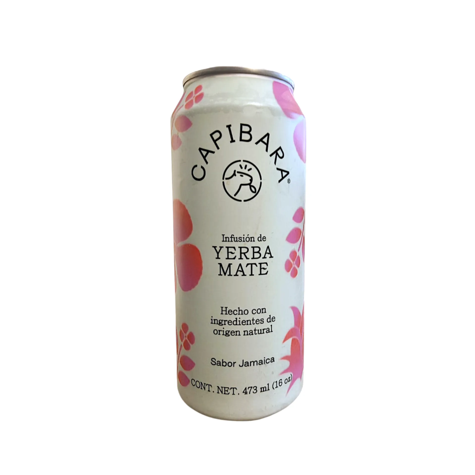 [7503029598075] Infusión de yerba mate sabor jamaica 473ml CAPIBARA