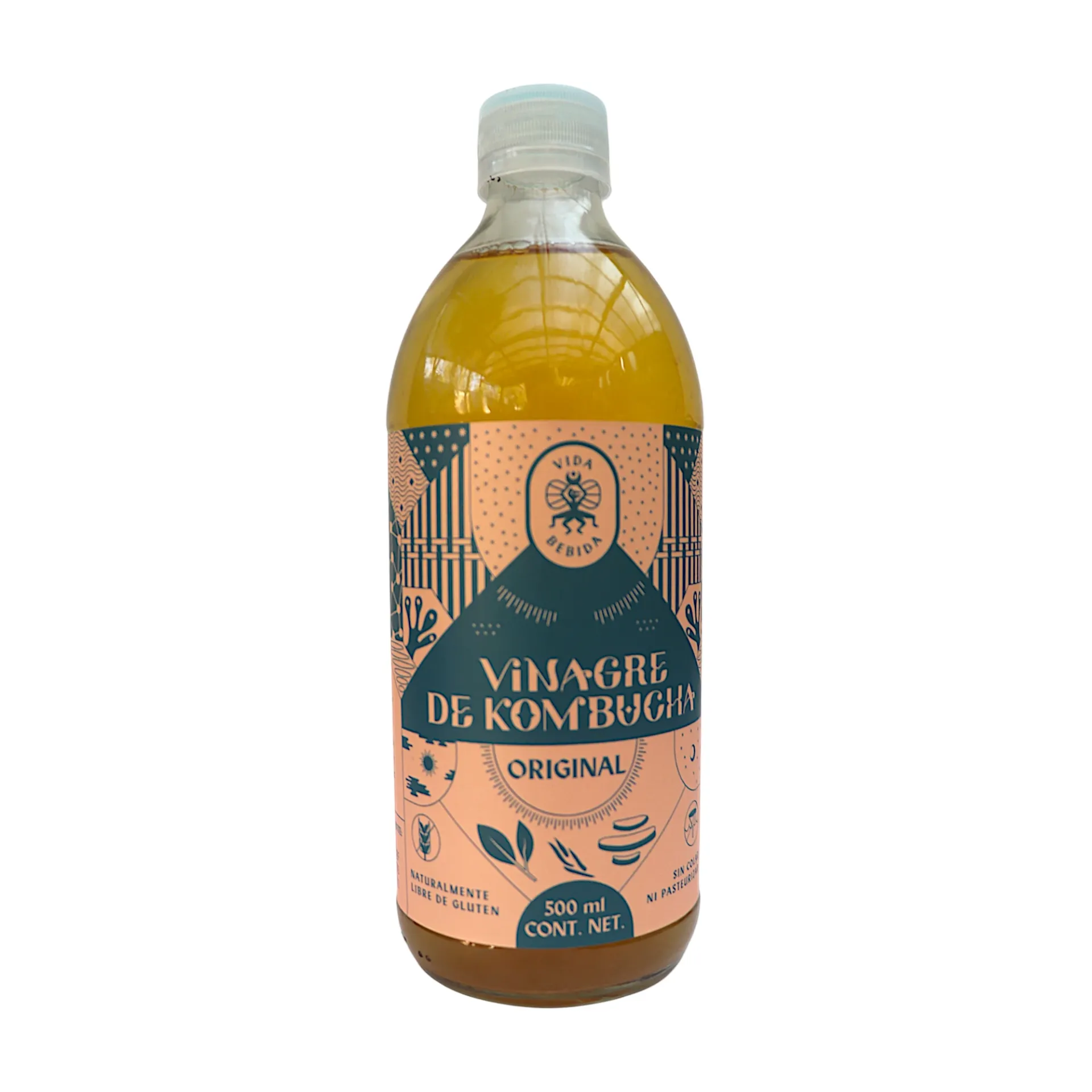 [7503029598051] Vinagre de kombucha original 500ml VIDA BEBIDA