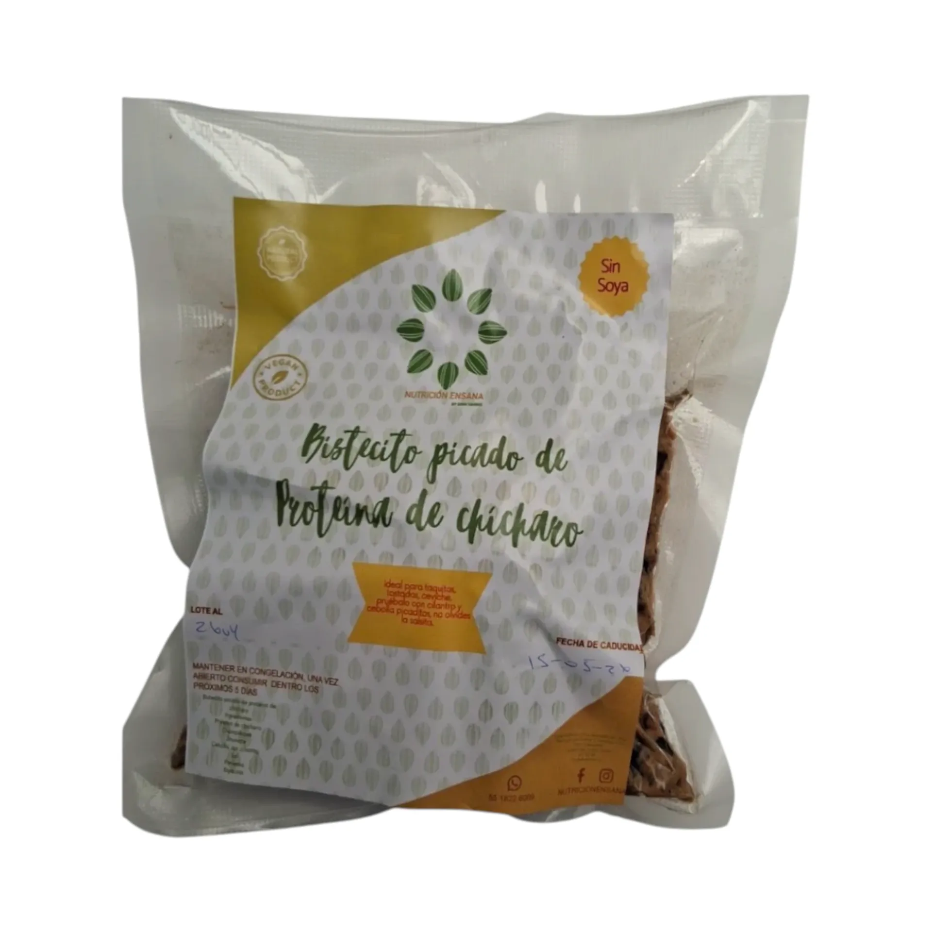 Bistecito picado con champiñones 700gr ENSANA