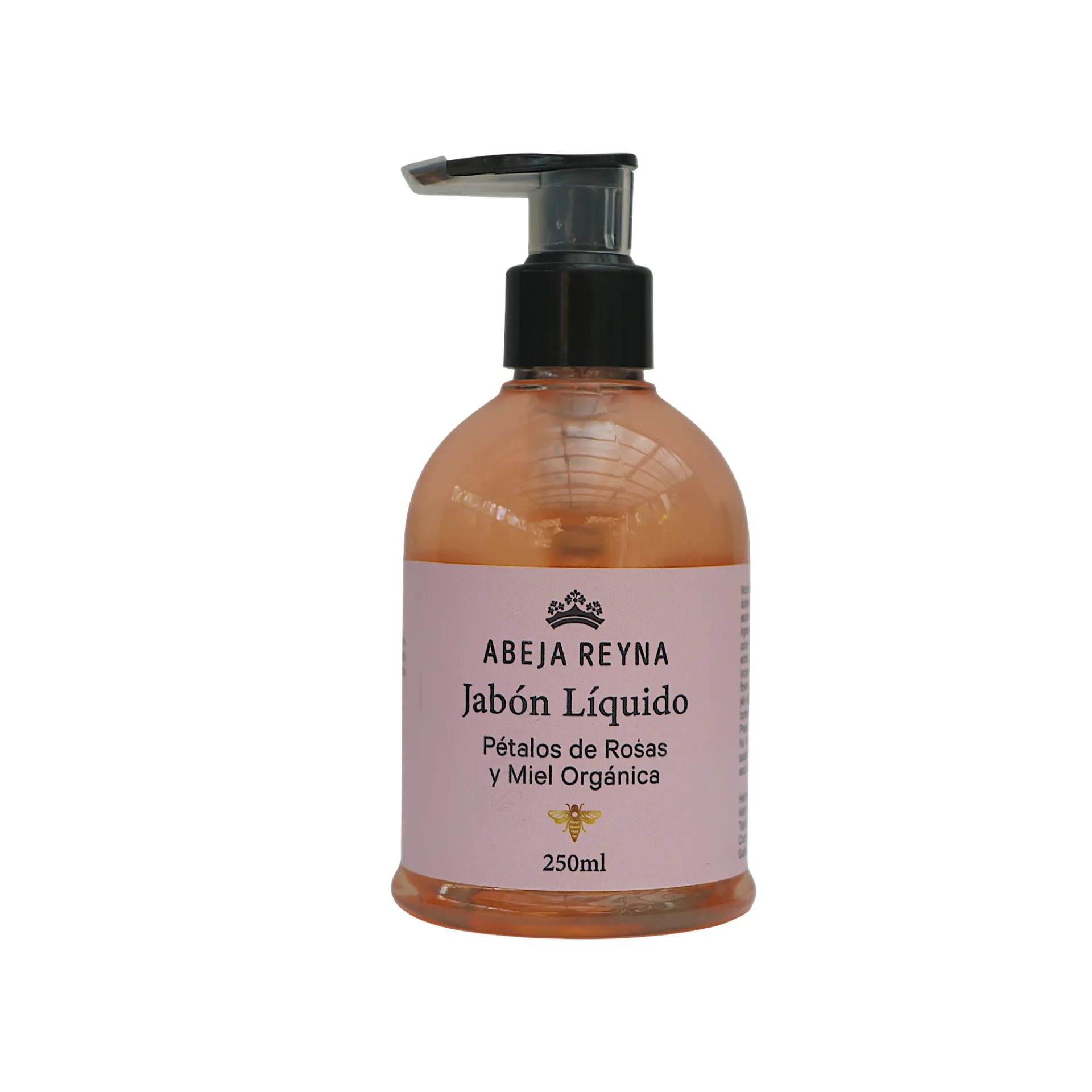 [7502281606405] Jabón líquido de rosas y miel 250ml ABEJA REYNA
