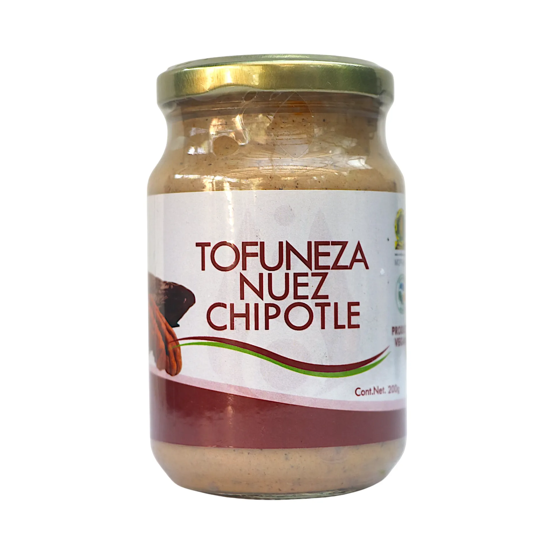 [7503003026105] Tofuneza orgánica de chipotle con nuez 200gr SANO MUNDO