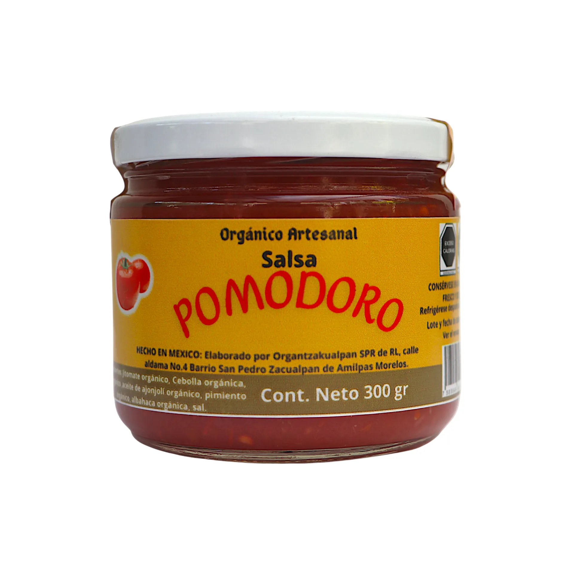 [7503049841014] Salsa pomodoro 300gr ORGANZA