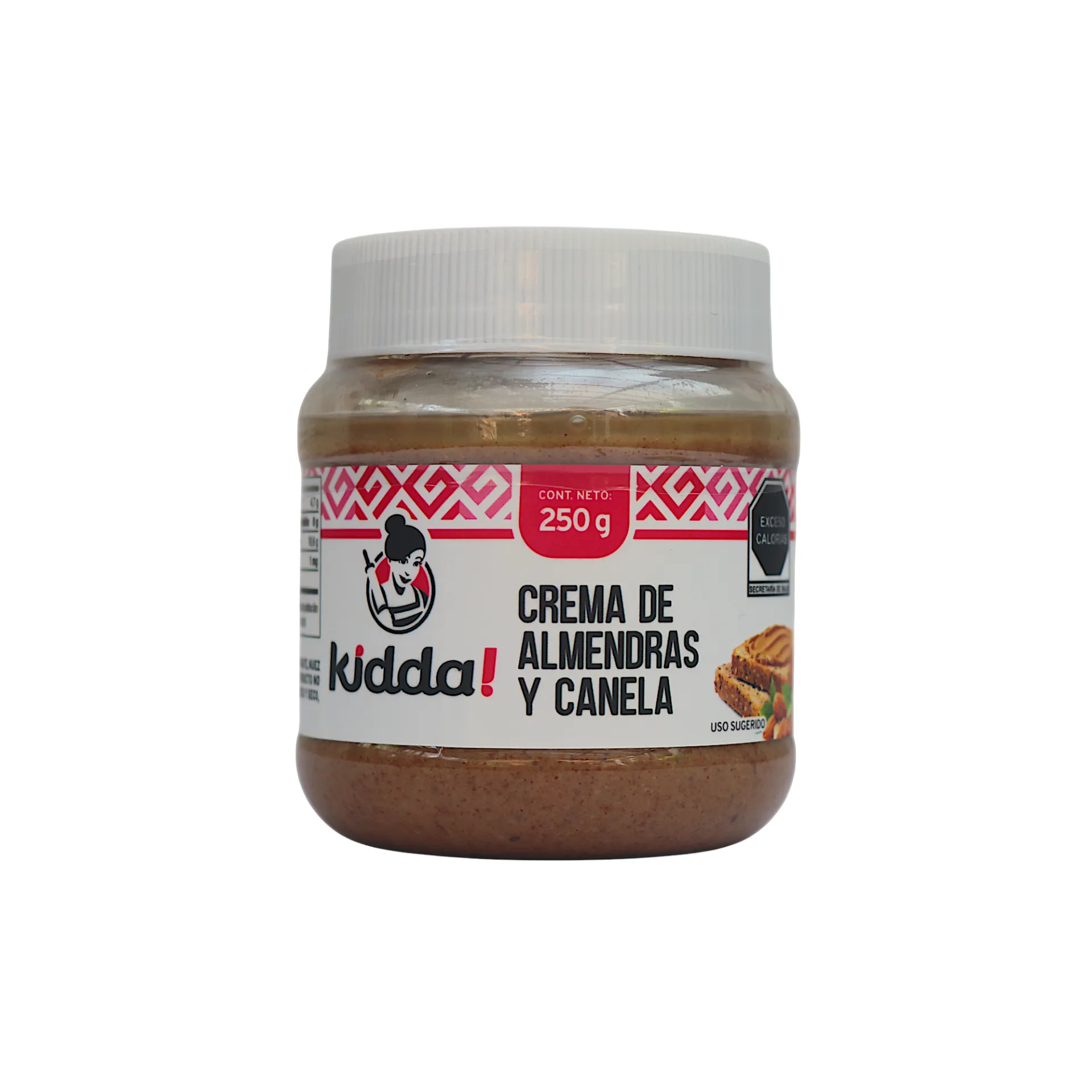 [7503058322047] Crema de almendra canela 250gr KIDDA!