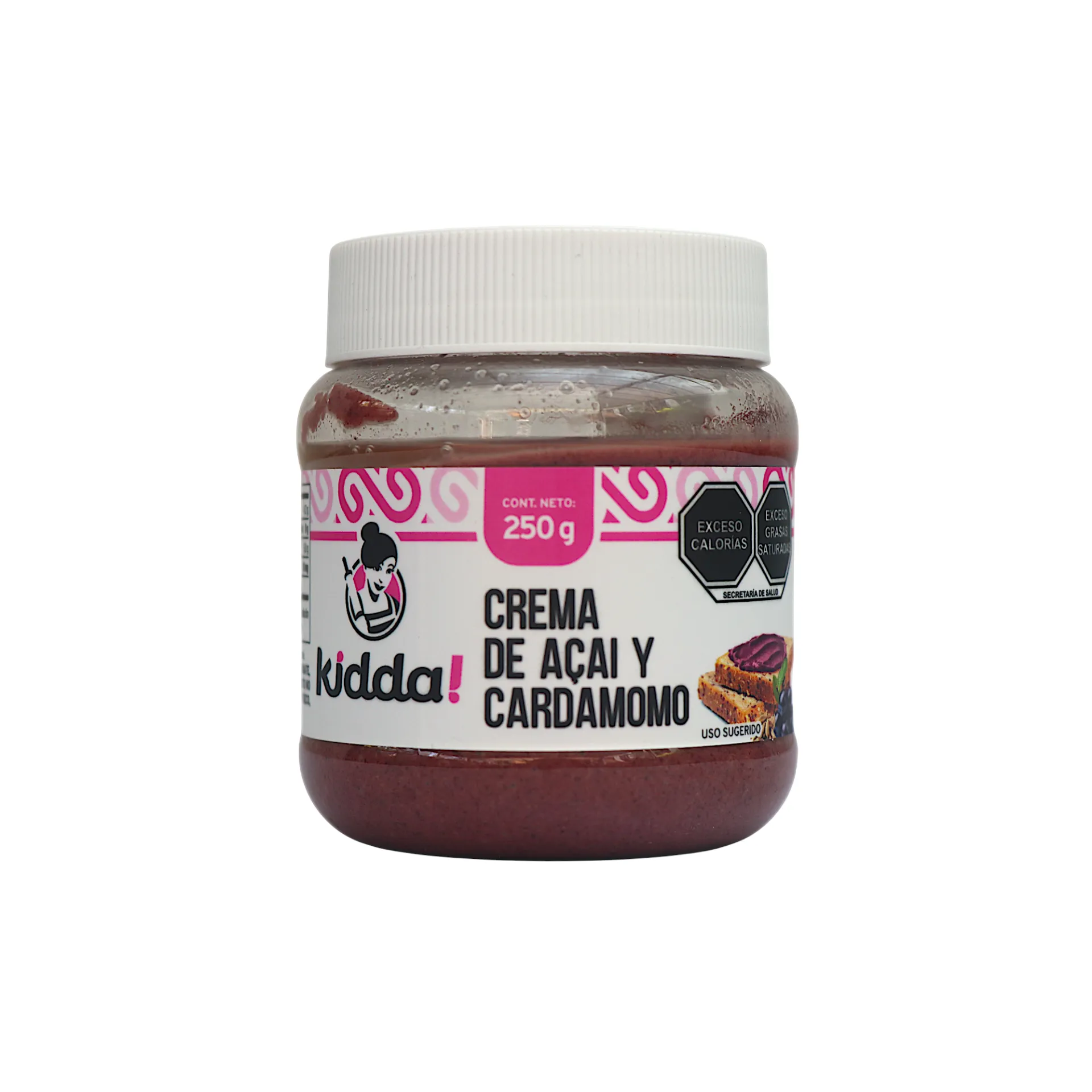 Crema de acai y cardamomo 250gr KIDDA!
