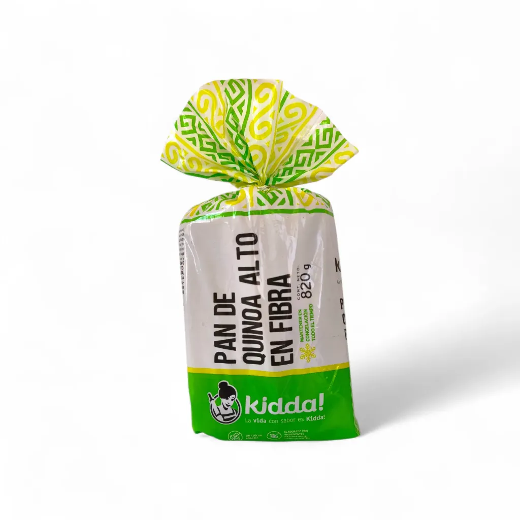 [7503058322177] Pan de quinoa alto en fibra 820gr KIDDA!