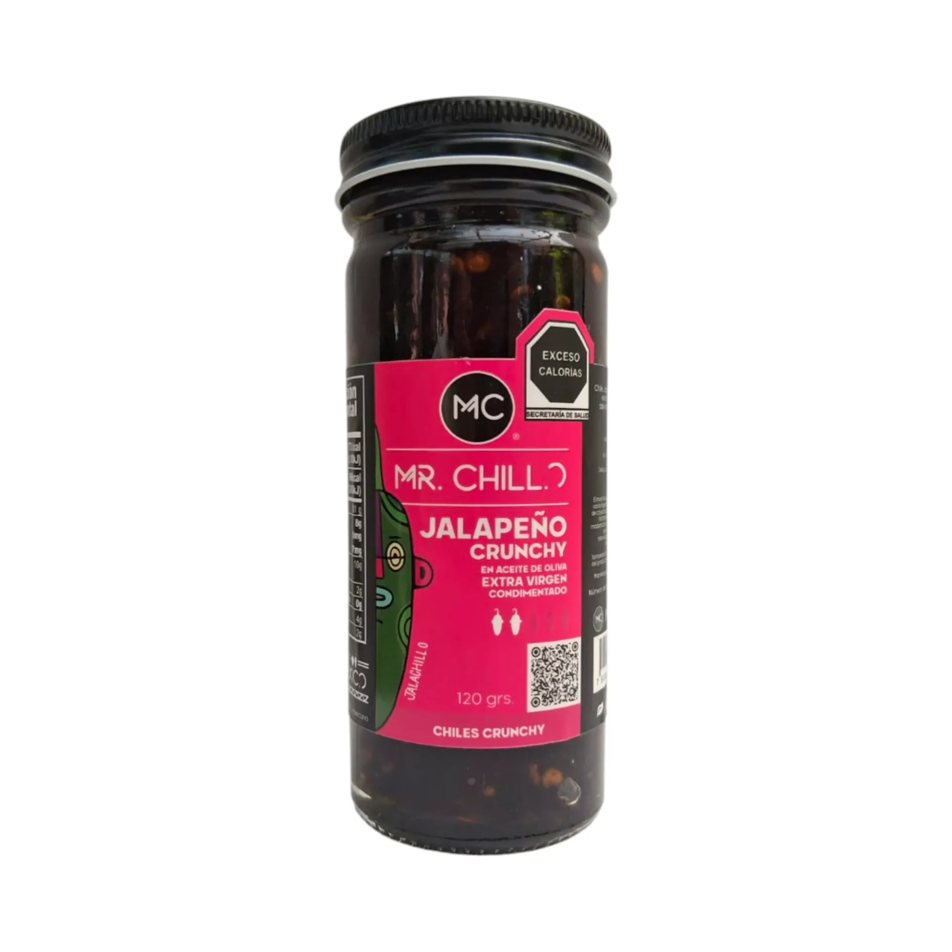 Mezcla de chiles crujientes Jalapeño Crunchy 120gr MR CHILL.O