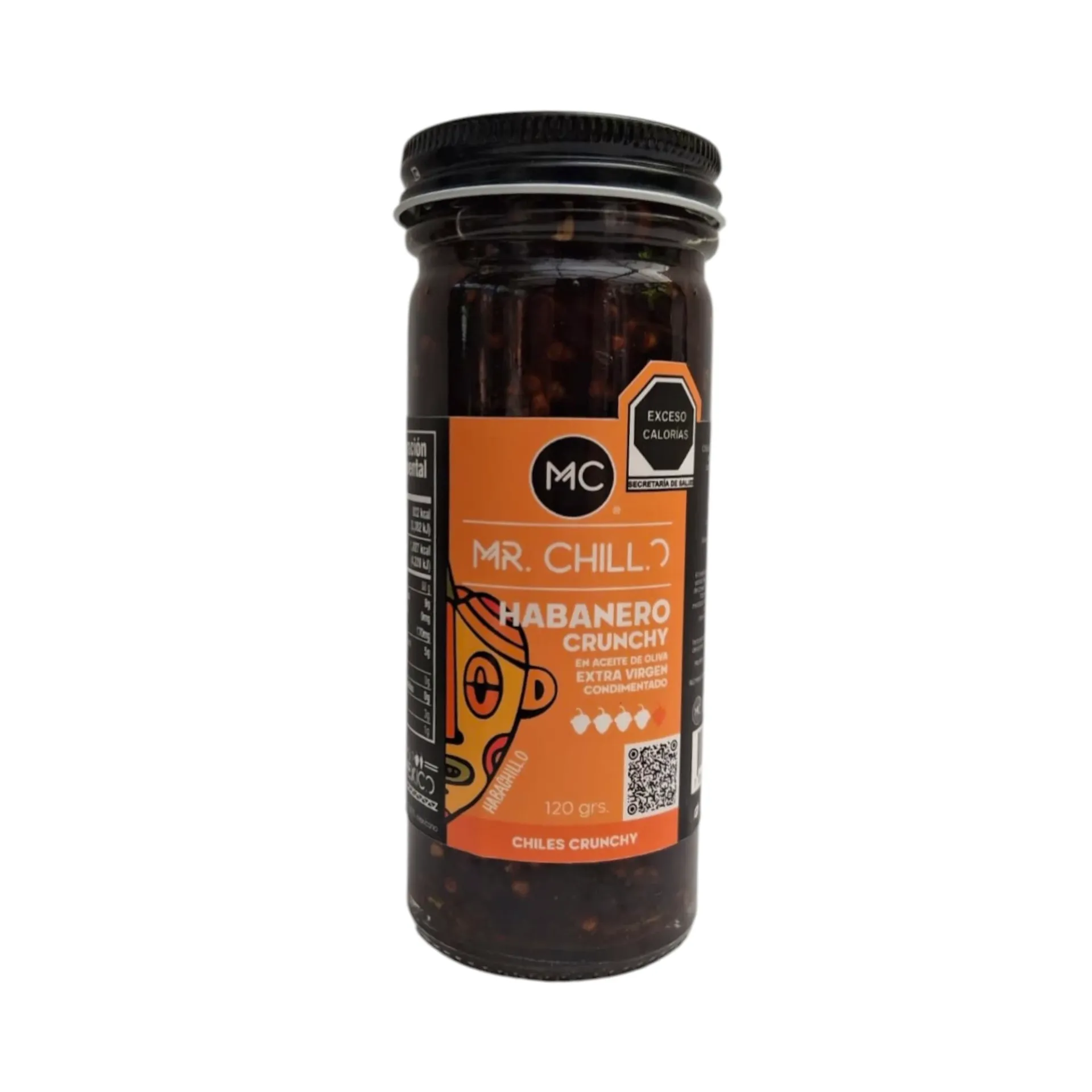 [7500654000027] Mezcla de chiles crujientes Habanero Crunchy 120gr MR CHILL.O