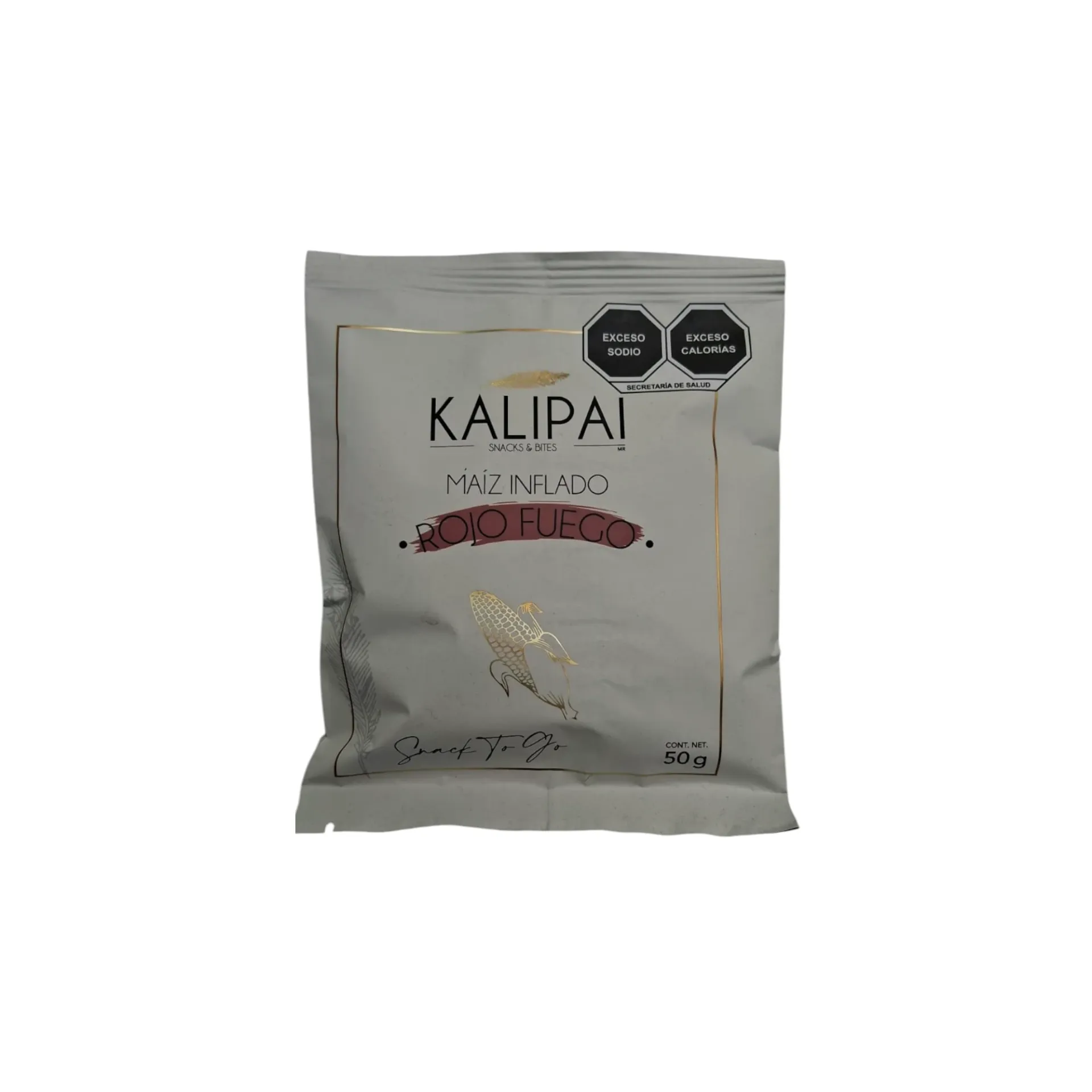 [7503023218573] Maíz inflado rojo fuego 50gr KALIPAI