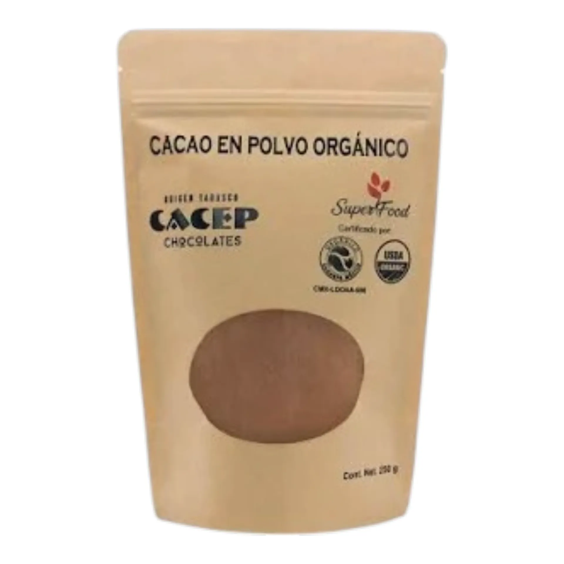 [674896005052] Chocolate de mesa en polvo 250gr CACEP