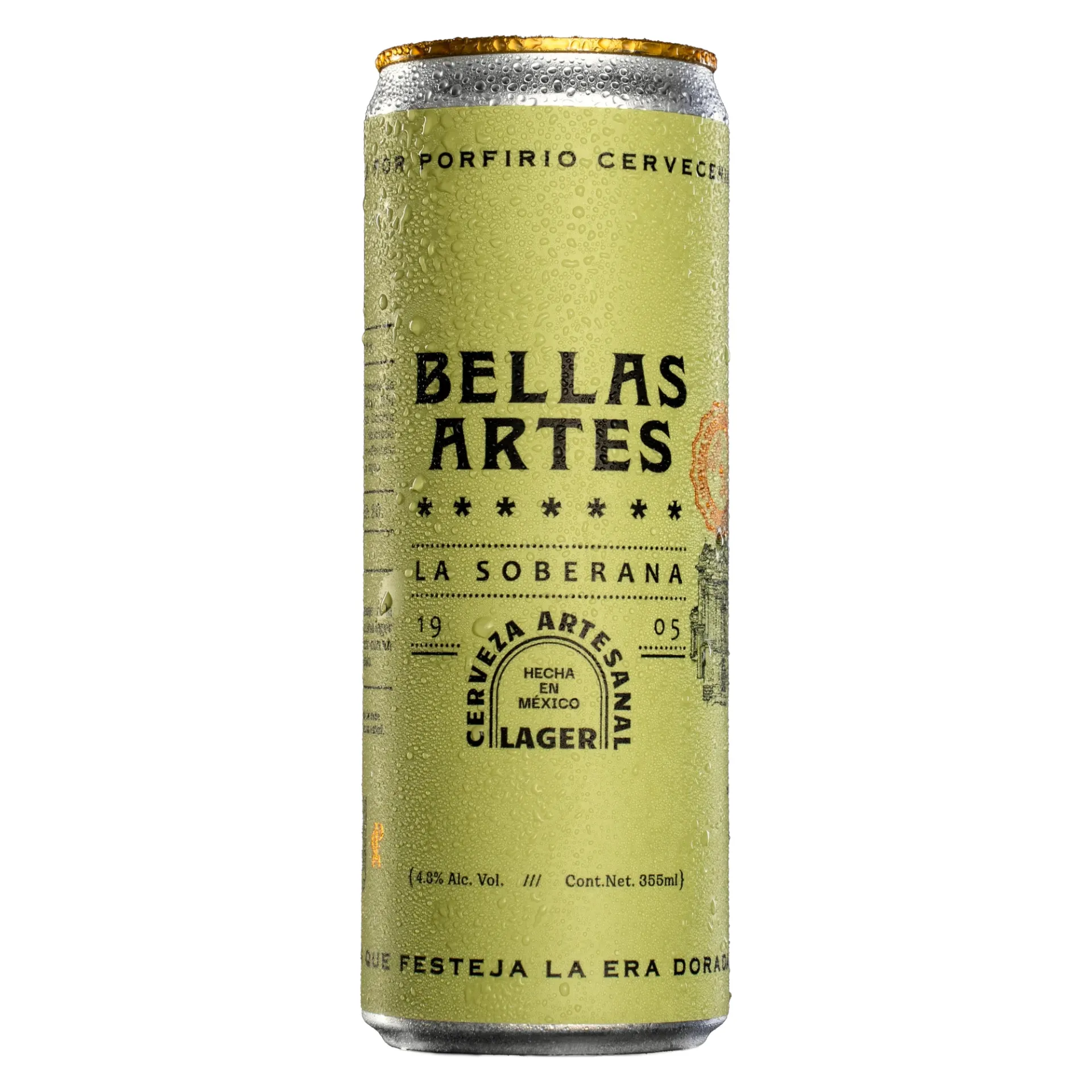 [7500464304407] Cerveza Bellas Artes 355ml PORFIRIO CERVECERÍA