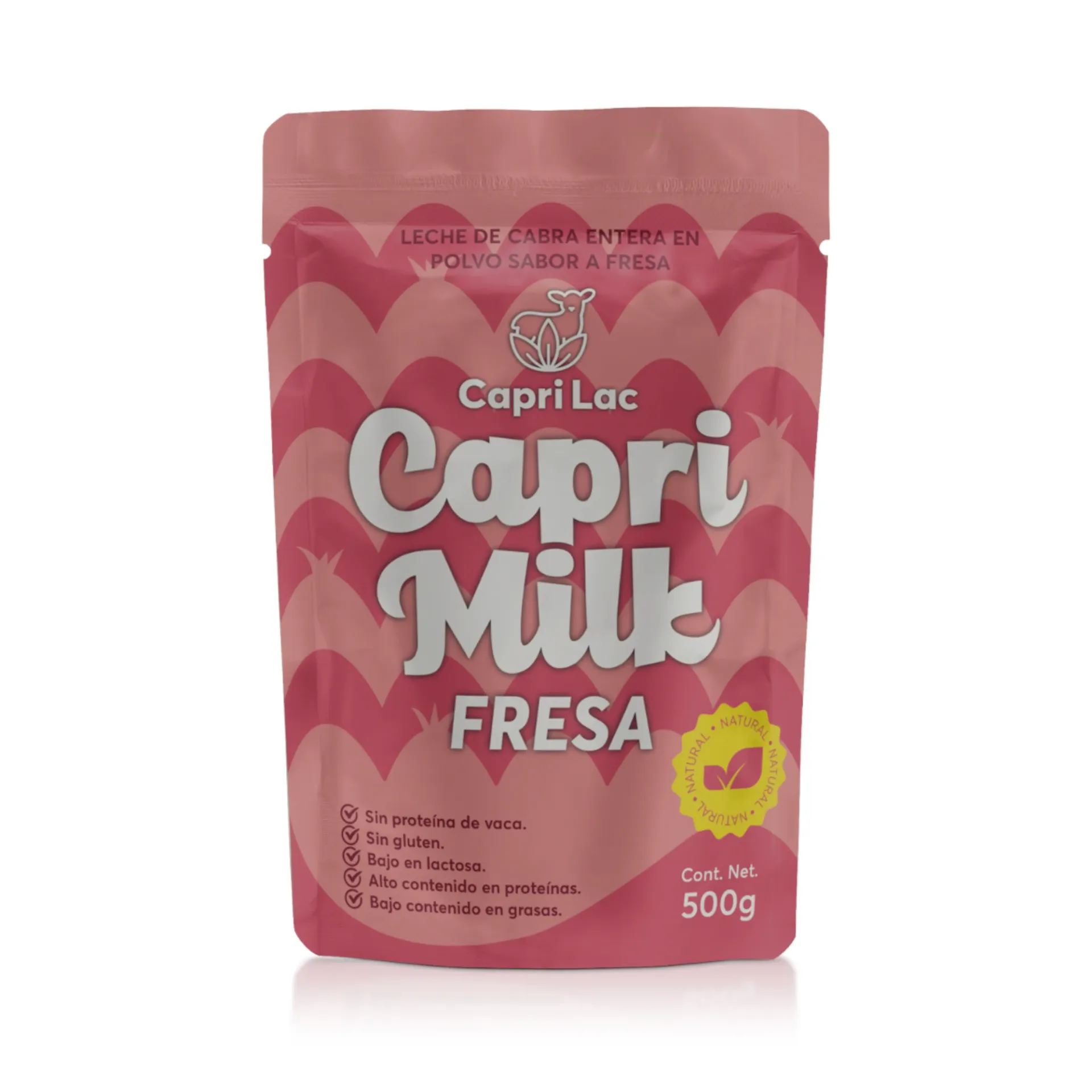 [7500464948922] Leche de cabra en polvo con fresa 500gr CAPRILAC