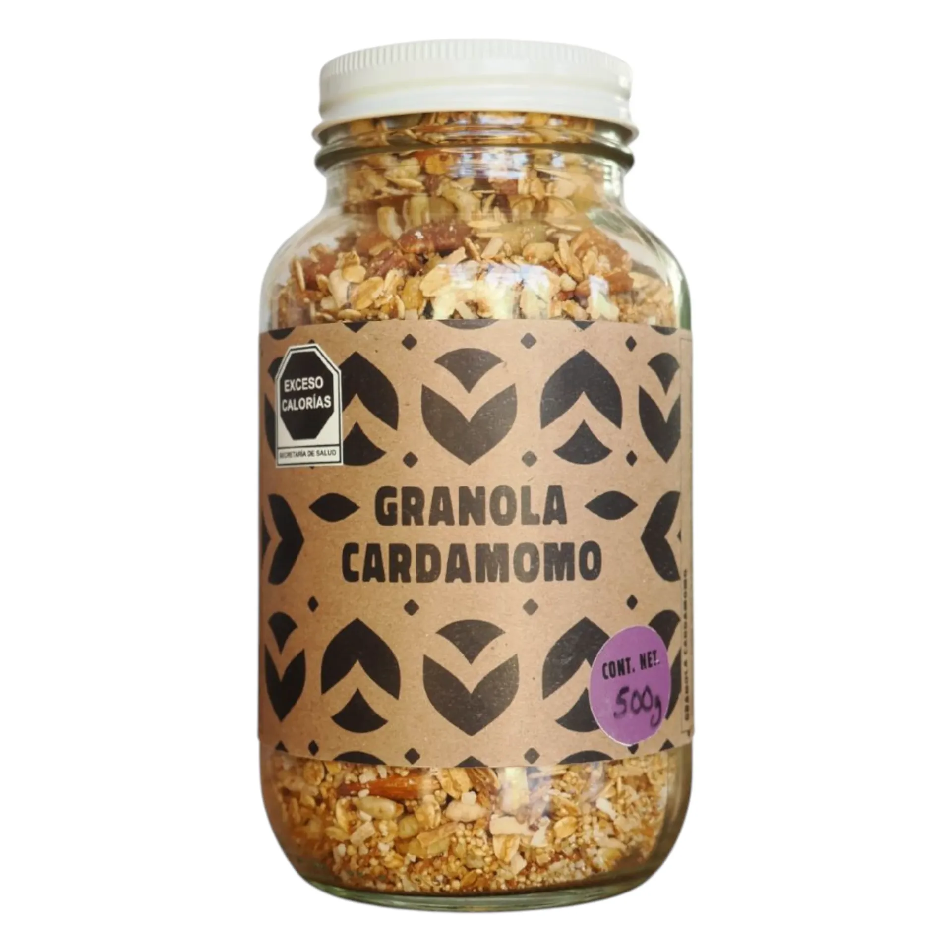 Granola vegana con cardamomo 500gr HOXA