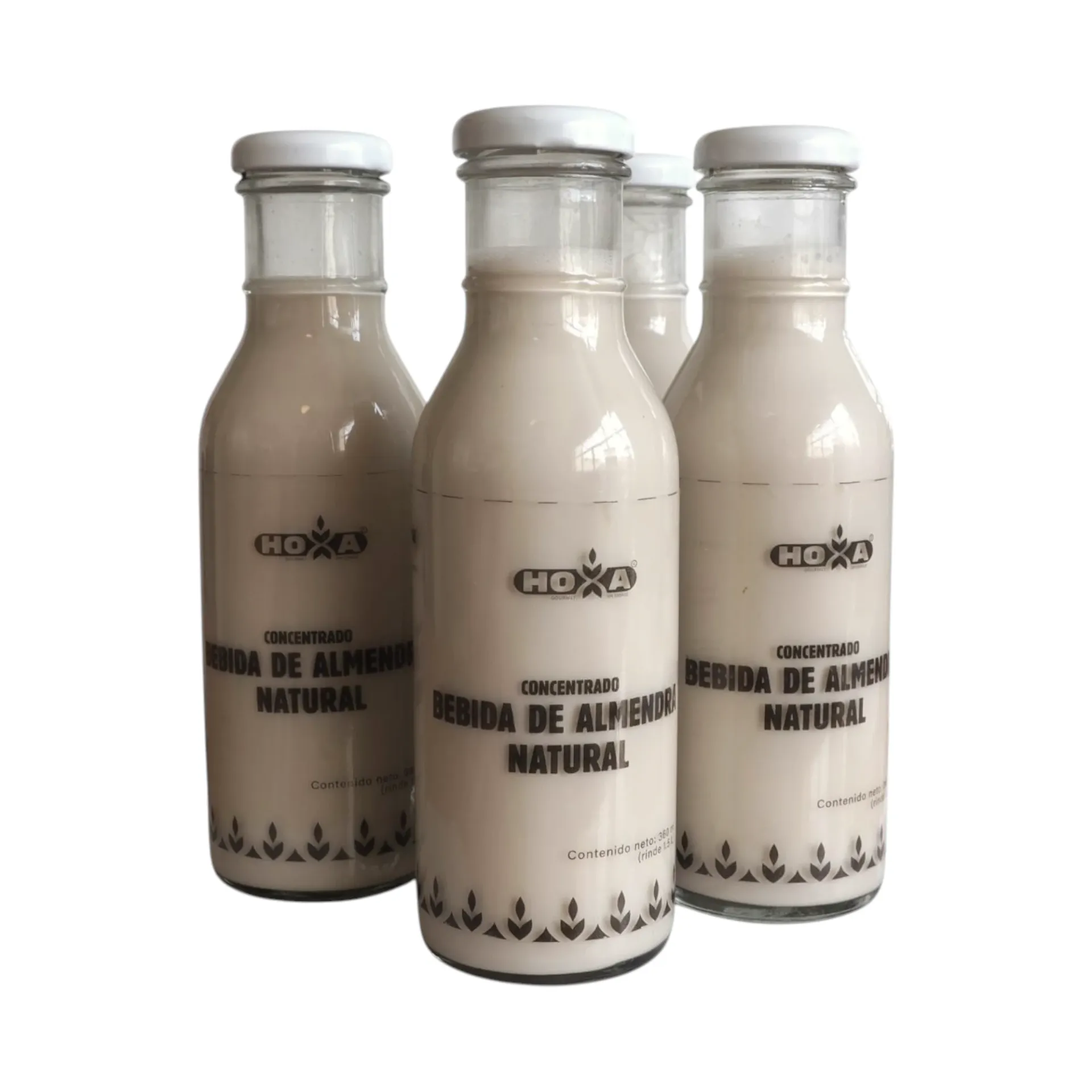 Concentrado para preparar bebida de almendra natural 360ml HOXA