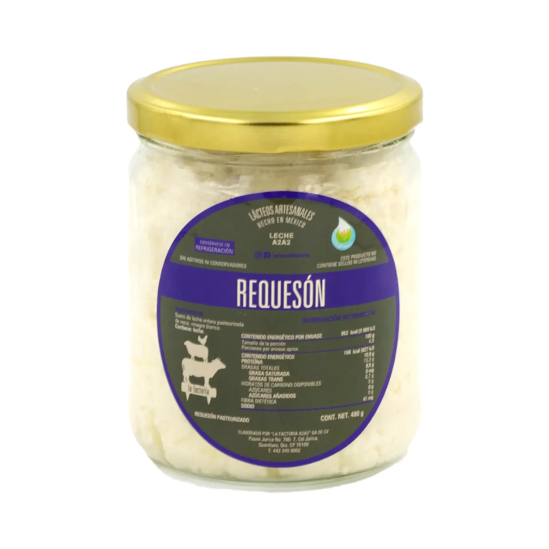 Requesón 480gr LA FACTORIA