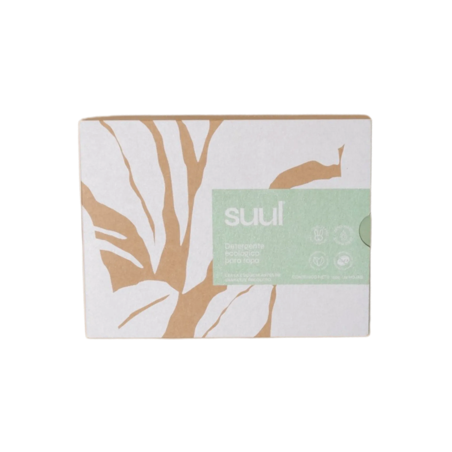 [783495479291] Detergente en hojas 150gr SUUL