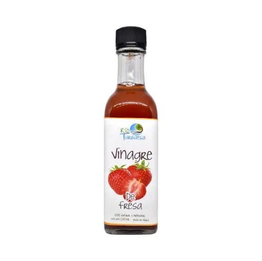 [7508006080840] Vinagre de fresa 250ml RÍO TURQUESA