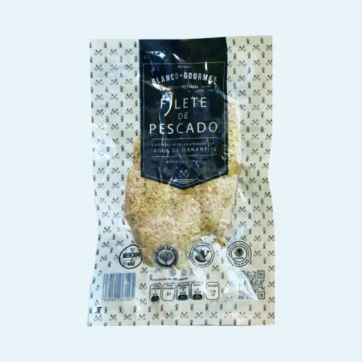 Filete de pescado empanizado (libre de gluten) BLANCO GOURMET