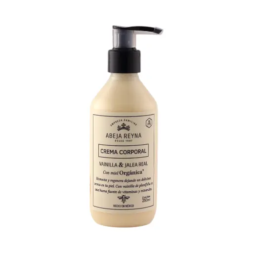 [7502281600724] Crema corporal de vainilla 250ml ABEJA REYNA