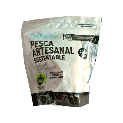 [7503026102268] Camarón azul 26/30 454gr DEL PACIFICO