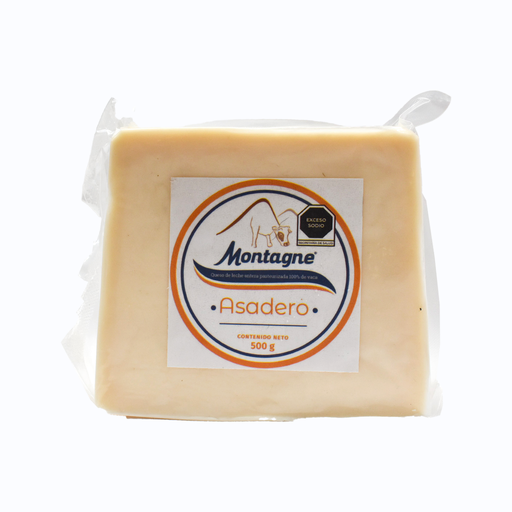 [7503024388398] Queso asadero 500gr MONTAGNE