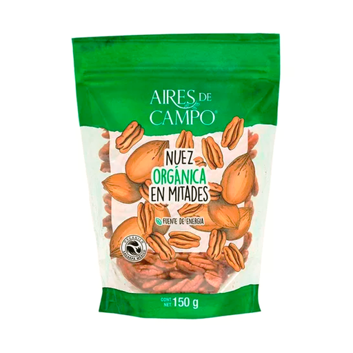 Nuez orgánica en mitades 150gr AIRES DE CAMPO