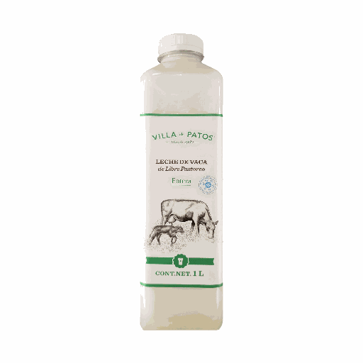 Leche entera de vaca 1L VILLA DE PATOS