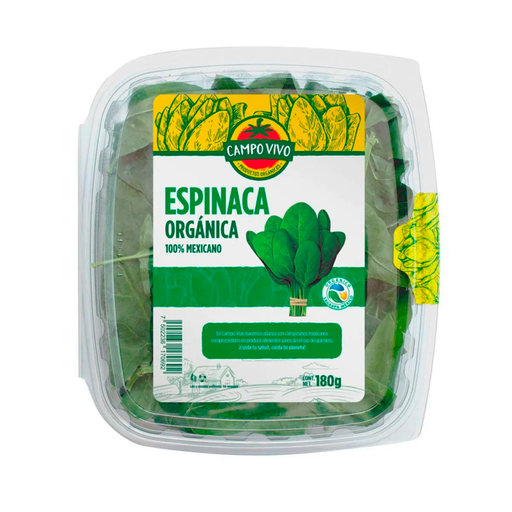 [7502236170692] Espinaca en domo 180gr CAMPO VIVO