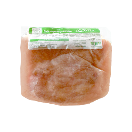 [23523] Filete de pechuga de pavo natural 500gr COCOTLA