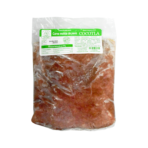 [75834] Molida de pavo 500gr COCOTLA
